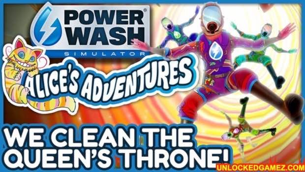 PowerWash Simulator – Alice's Adventures Steamunlocked Free Game