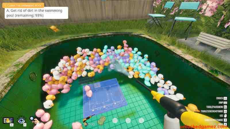 Quackdzilla Pool Cleaning Simulator Free Download